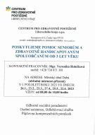 termíny, kdy bude na MěÚ Dubá k dispozici kontaktní pracovnice Centra pro zdravotně postižené Libereckého kraje o.p.s.