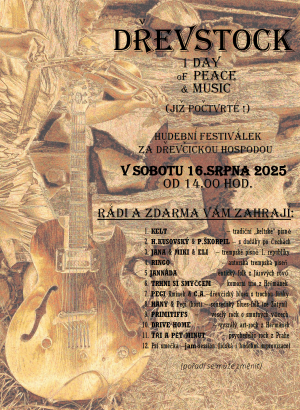 festiválek v Dřevčicích 16. 8. 2025 od 14:00 hodin