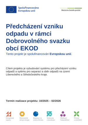 Předcházení vzniku odpadu v rámci Dobrovolného svazku obcí EKOD